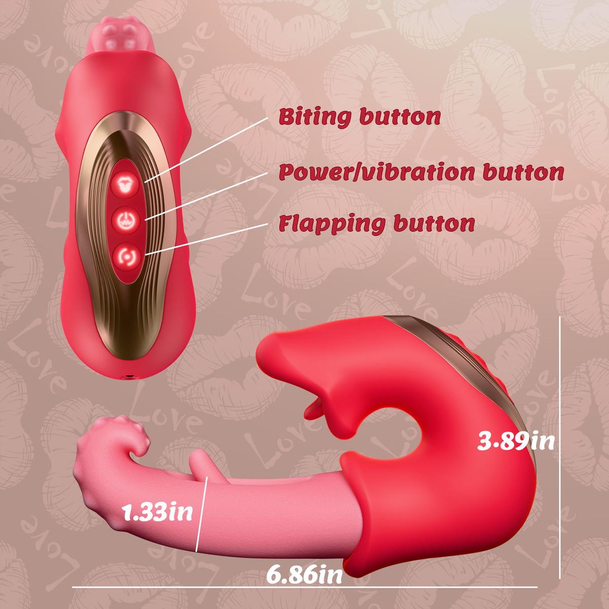 Cerineli button and size diagram