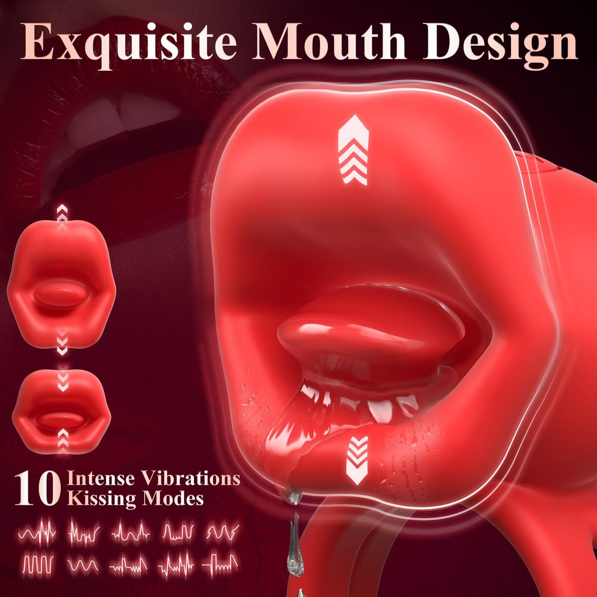 Mouth-Shaped Vibrating Contact