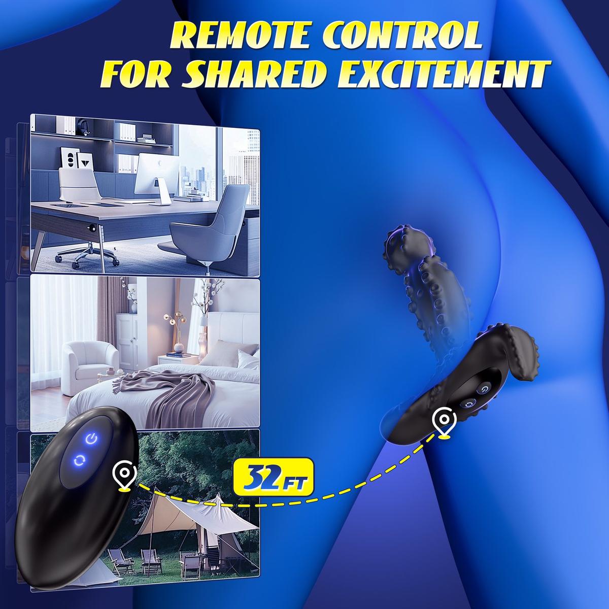 Remote Control up to 32 ft