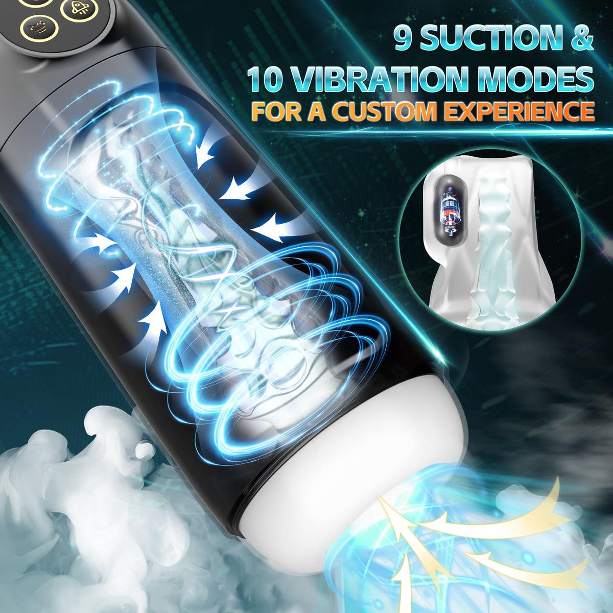Suction + Vibration